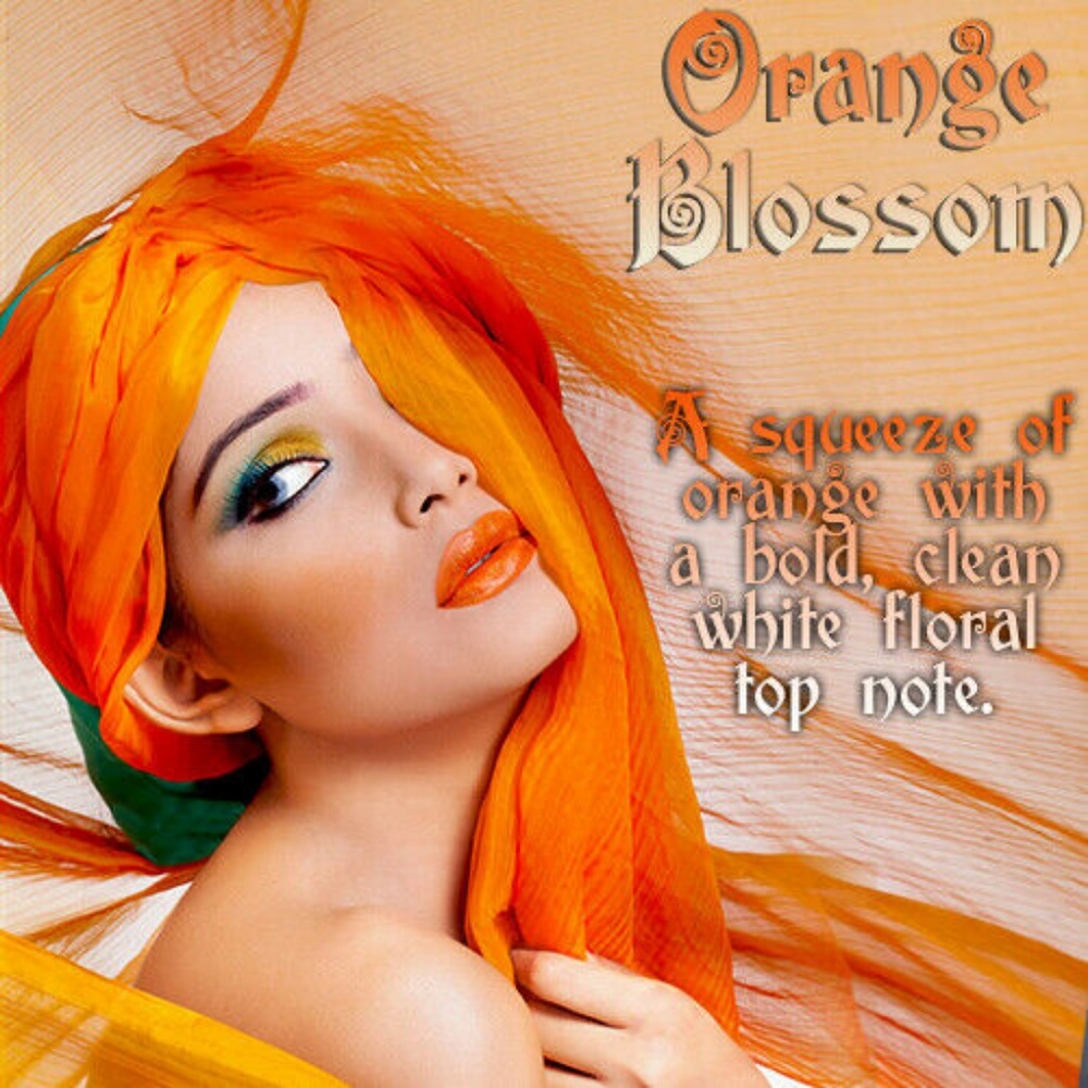 ORANGE BLOSSOM Scented Fragrance Body Oil